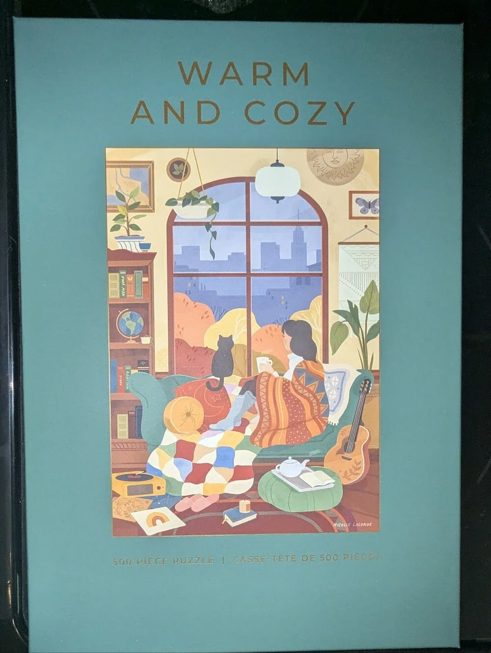 NEW - 500 PIECE HOBBRY PUZZLE - WARM & COZY